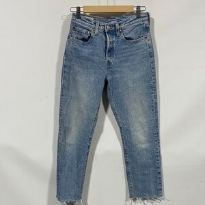 Levi’s premium 501 straight leg Classic Blue Women's Jeans